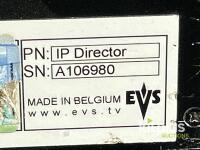 EVS IP Director Video Production Server, i7, SDI HDMI I/O, Belgium, SN: A106980 - 2