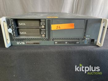 EVS IPDirector Media Asset Management Server with Dual Redundant Power Supplies