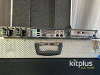 EVS XTAccess 1U Rackmount Video Server, Dual Hexa Core CPU, 8GB RAM, Dual PSU, Hard Case - 4