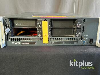 EVS XTAccess 2D Rackmount Media Server, Dual Hexa-Core, 8GB RAM, 2x 250GB RAID 1, 3U