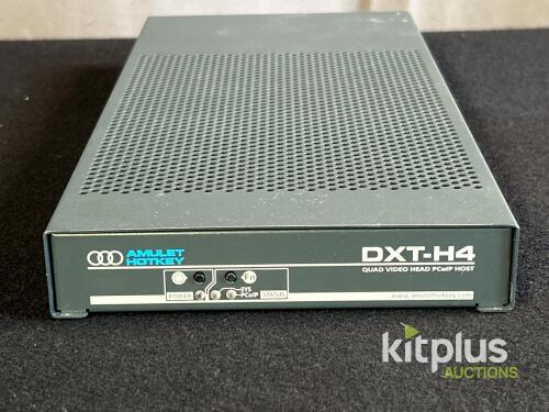 Amulet Hotkey DXT-H4 Quad Video Head PCoIP Host, 4 Mini DP, SFP Network, PSU, Win 10 IoT