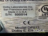 Dolby DP571 Dolby E Encoder, 8-Channel, 48 kHz, AES3 I/O - 2