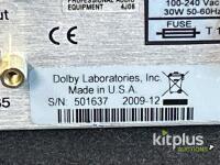 Dolby DP570 Multichannel Audio Processor, 5.1 Downmix, Metadata, AES Inputs, SN: 501637 - 2