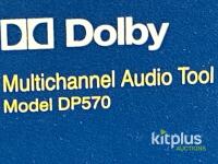 Dolby DP570 Multichannel Audio Processor, 5.1 Downmix, Metadata, AES Inputs, SN: 501637 - 3