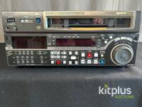 Sony HDW-M2000P HDCAM HD Digital Videocassette Recorder, Multi-Format, 4-Ch Audio, Case, #49845