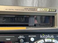 Sony HDW-M2000P HDCAM HD Digital Videocassette Recorder, Multi-Format, 4-Ch Audio, Case, #49845 - 4