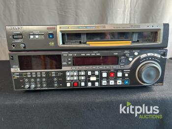 Sony HDW-M2000P HD Digital VTR, HDCAM, Multi-Format Playback, Serial No. 48416