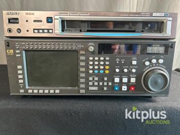 Sony SRW-5800 HDCAM-SR Digital Videocassette Recorder, 1080p, 12-Channel Audio, Serial 12582