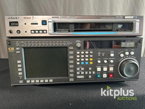 Sony SRW-5800 HD Digital Videocassette Recorder, HDCAM-SR Format, 155 min Recording Time, 66.1 lbs