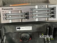 Panasonic AJ-PCD10E P2 Card Reader, 5 Slots, USB 2.0/FireWire, Pelican Case, Serial D5TBA0236 - 3
