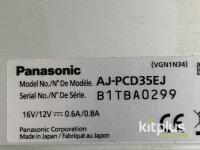 Panasonic AJ-PCD35EJ 5-Slot P2 Memory Card Reader with PCIe, Power Supply, Case, SN: B1TBA0299 - 2
