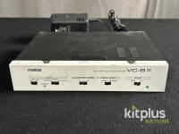 Fostex VC-8 8-Channel ADAT/Analog Converter, 20-bit, S/PDIF & Optical I/O, 12V DC, SN: 0943951WC