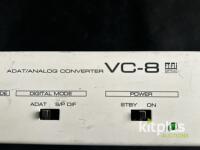 Fostex VC-8 8-Channel ADAT/Analog Converter, 20-bit, S/PDIF & Optical I/O, 12V DC, SN: 0943951WC - 4