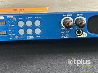 Sonifex RM-2S4 Dual Stereo Reference Monitor, 4 Digital AES/EBU Inputs, Rackmount, Serial 005166 - 4