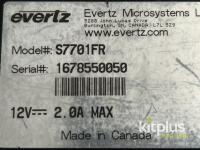 Evertz S7701FR Standalone Frame, 1RU Enclosure, 12V DC Power, Includes Power Adapter - 2