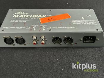 Alice MatchPak MKII Bi-Directional Stereo Audio Interface, Serial No. 11287