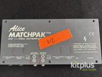 Alice MatchPak MKII Bi-Directional Stereo Audio Interface, Serial No. 11287 - 4