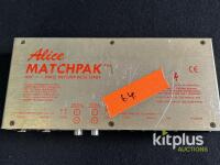 Alice Soundtech MATCHPAK IHF to Pro Interface Unit, Serial No. 11289, Made in England - 4