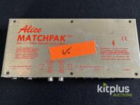 Alice Soundtech MATCHPAK IHF Pro Interface Unit, Serial No. 11288, Made in England - 4