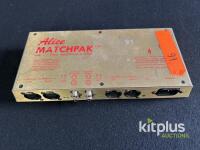 Alice Matchpak Professional HF to Pro Audio Interface, XLR & RCA, 220-240V, S/N 11286, UK Made