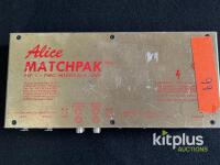 Alice Matchpak Professional HF to Pro Audio Interface, XLR & RCA, 220-240V, S/N 11286, UK Made - 4
