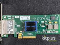 HP LTO-7 Ultrium 15000 External Tape Drive BB874A SAS 6Gb/s with ATTO PCIe HBA, Cables, Case - 4