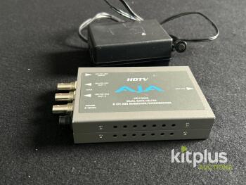 AJA HD10AM Dual Rate HD/SD 8-Channel AES Embedder/Disembedder with Power Supply