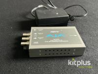 AJA HD10AM Dual Rate HD/SD 8-Channel AES Embedder/Disembedder with Power Supply