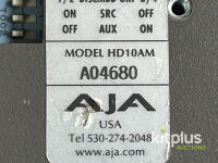 AJA HD10AM Dual Rate HD/SD 8-Channel AES Embedder/Disembedder with Power Supply - 2