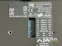 AJA HD10AM Dual Rate HD/SD 8-Channel AES Audio Embedder/Disembedder w/ Power Supply - 3